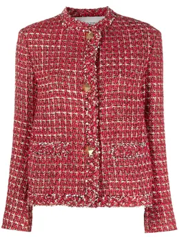 Valentino: Куртка с блёстками 