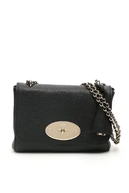 Mulberry: Чёрная сумка  Lily