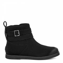 UGG: Чёрные ботинки 