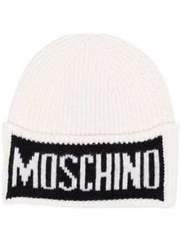 Moschino: Шапка с принтом 