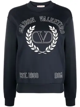 Valentino: Синий свитшот 