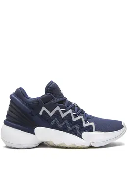 adidas: Синие кроссовки 