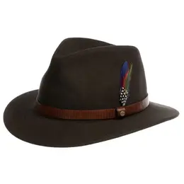 STETSON: Коричневая шляпа