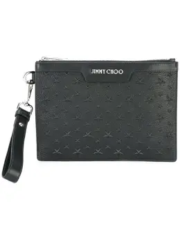 Jimmy Choo: Чёрный клатч Derek