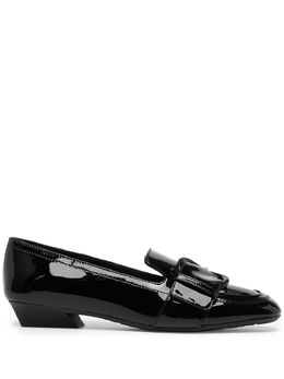 Salvatore Ferragamo: Чёрные лоферы 