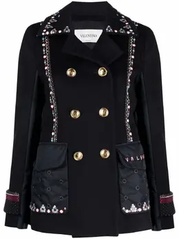 Valentino: Тёмная куртка 