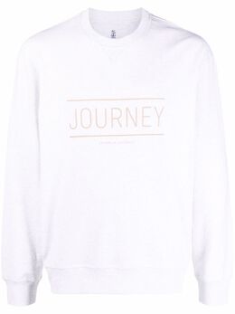 Brunello Cucinelli: Белый свитшот 