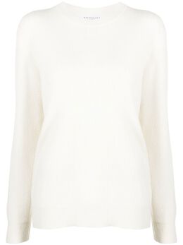 Brunello Cucinelli: Белый свитер 