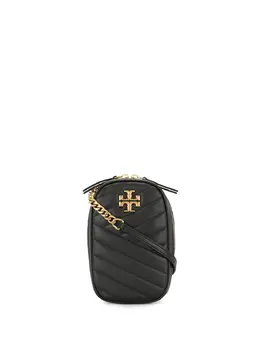 Tory Burch: Чёрная сумка через плечо  Kira