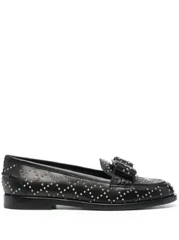 Salvatore Ferragamo: Чёрные лоферы  Viva