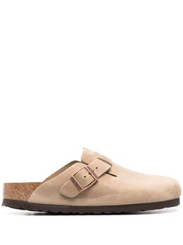Birkenstock: Бежевые сабо  Boston