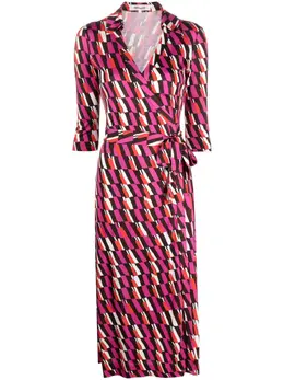 DVF Diane von Furstenberg: Платье с запахом 