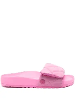 Birkenstock: Розовые сандалии 