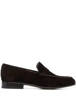 Salvatore Ferragamo: Коричневые туфли 