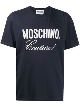 Moschino: Чёрная футболка 