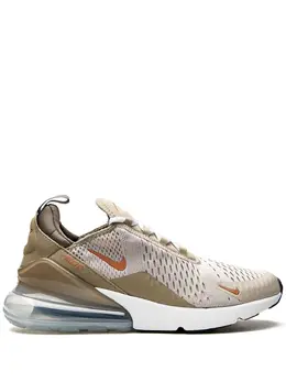 Nike: Бежевые кроссовки  Air Max 270