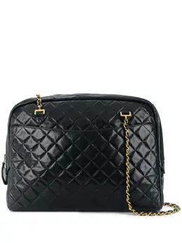 Chanel Pre-Owned: Синяя сумка 