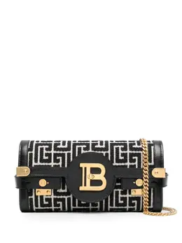 Balmain: Чёрный клатч B-Buzz 23