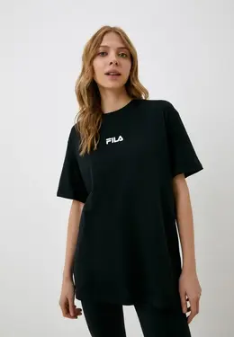 Fila: Чёрная футболка 