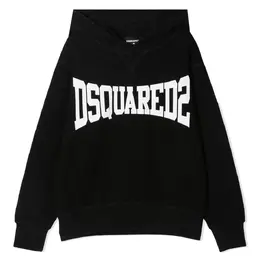 Dsquared2 Kids: Чёрная толстовка