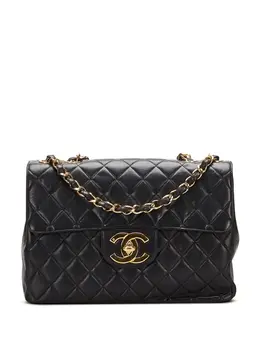 CHANEL Pre-Owned: Чёрная сумка 