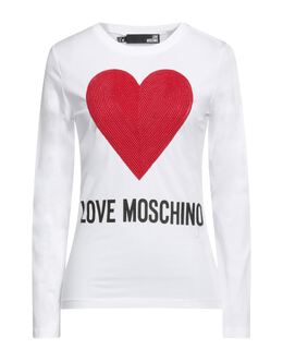 LOVE MOSCHINO: Футболка с блёстками 