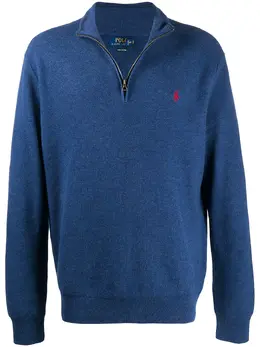 Polo Ralph Lauren: Синий свитер 