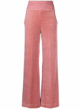 Alberta Ferretti: Розовые брюки  Athleisure