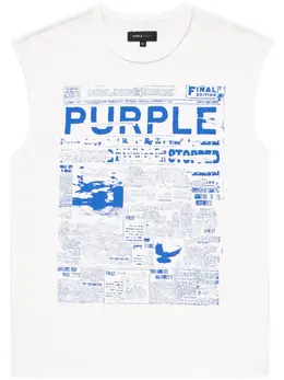 Purple Brand: Майка с принтом