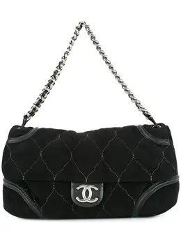 CHANEL Pre-Owned: Чёрная сумка 