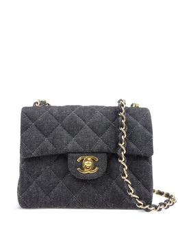 CHANEL Pre-Owned: Чёрная сумка 