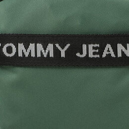 Tommy Jeans: Зелёная сумка Essential