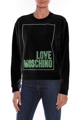 Love Moschino: Чёрный свитер