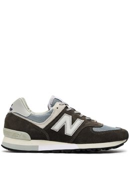 New Balance: Голубые кроссовки 576