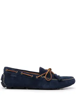 Polo Ralph Lauren: Голубые мокасины 