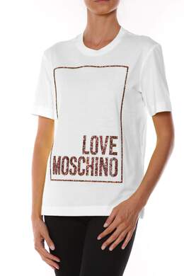 Love Moschino: Белый топ