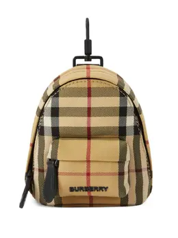 Burberry: Бежевый рюкзак  Vintage Check