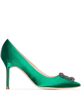 Manolo Blahnik: Зелёные туфли  Hangisi