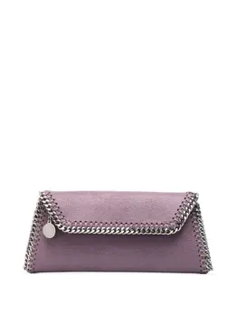 Stella McCartney: Фиолетовый клатч 