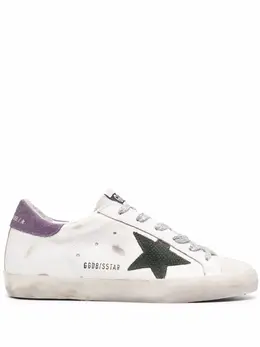 Golden Goose: Белые кроссовки  Super Star