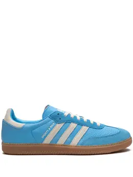 adidas: Голубые кроссовки  Samba