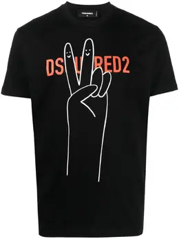 Dsquared2: Футболка с принтом 