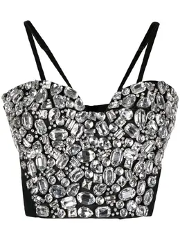 Dolce & Gabbana: Атласный корсет 
