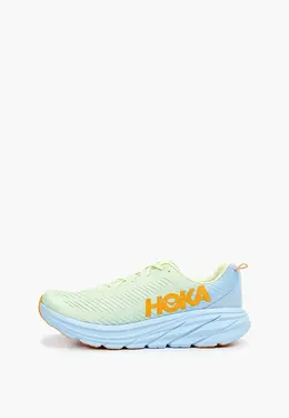 Hoka One One: Зелёные кроссовки