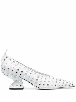 Salvatore Ferragamo: Голубые туфли 