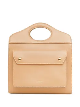 Burberry: Сумка  Pocket с принтом