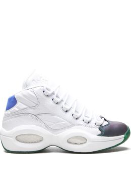 Reebok: Белые кроссовки  Question Mid