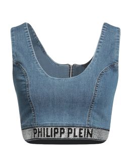 PHILIPP PLEIN: Джинсовый топ 