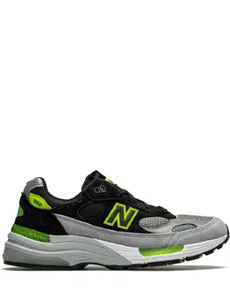 New Balance: Чёрные кроссовки 