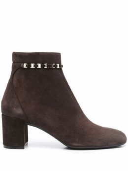 Salvatore Ferragamo: Коричневые ботинки 